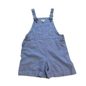 Purple Overalls Short Vintage Size MEDIUM Real Comfort